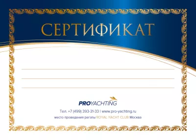 Сертификат 2